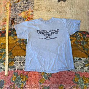 Vintage 1980's West Valley College Tee